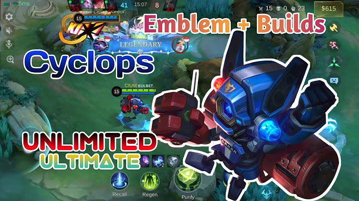 CYCLOPS DI BUFF!!! GAK MASUK AKALLL! SPAM ULTI GAK HABIS-HABIS! #cyclops #cyclopsmlbb