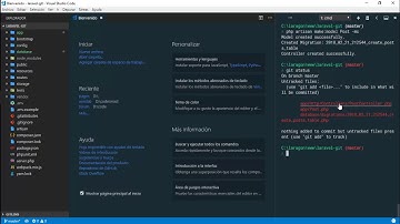 Manejo de Git básico con laravel