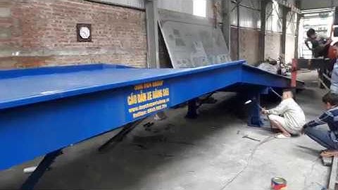 Cầu Dẫn Xe Nâng Lên Container - 8 Tấn - CẦU XE NÂNG SHB