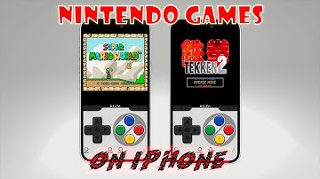 How To  Play FREE Nintendo Games on iPhone! LEGALLY , NO JAILBREAK