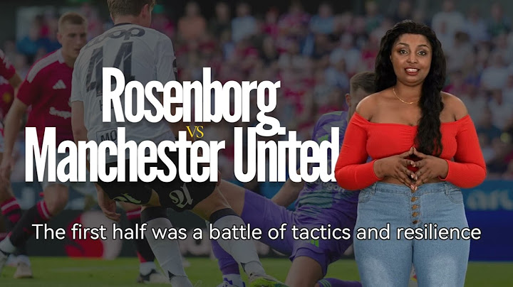 Unbelievable Result: Rosenborg 1-0 Man Utd Analysis
