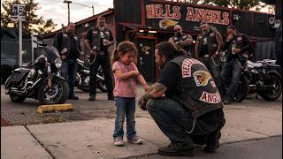 Girl With Injured Arm Begged the Hells Angels: "Be My Friends" — 72 Hells Angels Showed Up at School