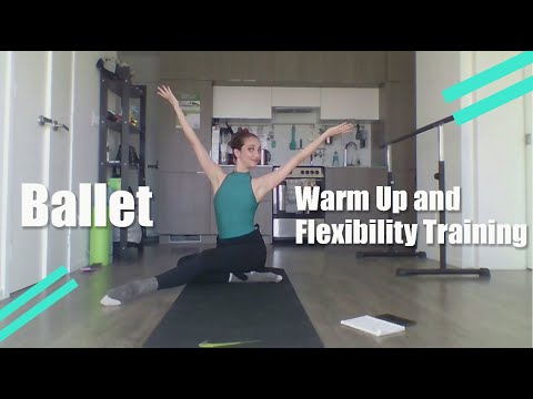 30 Min Warm Up and Flexibility Training | Ballet Conditioning and Barre | Alena Loboda | LPGDC