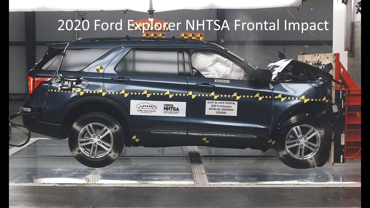 2020-2022 Ford Explorer / Lincoln Aviator NHTSA Full-Overlap Frontal ...