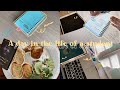 A day in the life of a student 🌸 || Study vlog || 7 HR 0 MIN || Korean planner || S1||