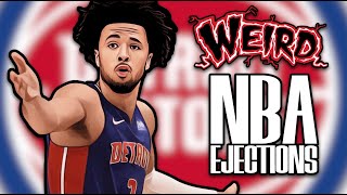Cade Cunningham’s First Ever Ejection was Strange | WEIRD EJECTIONS