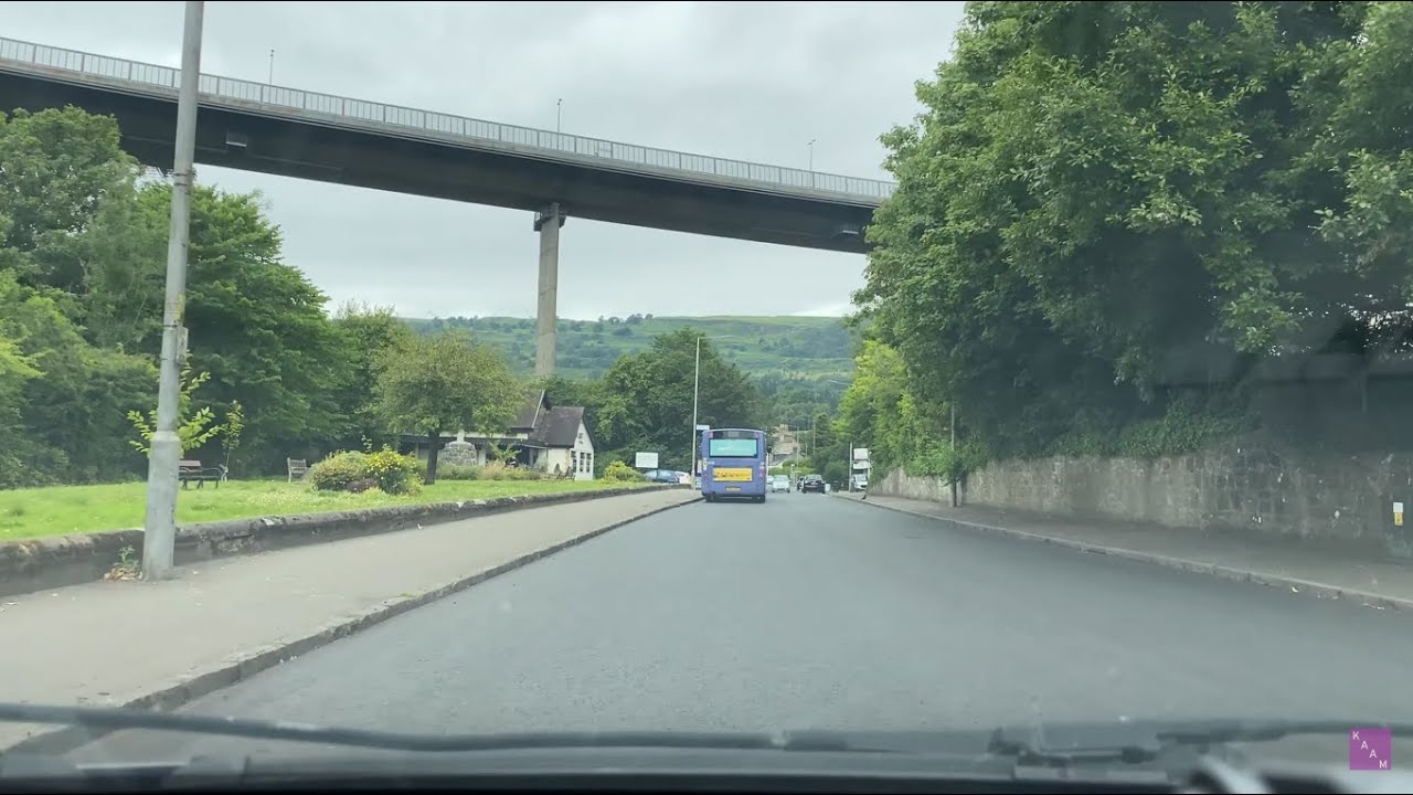 Driving in the West of Scotland - Old Kilpatrick - July 2022