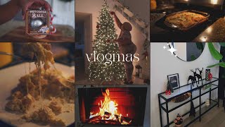 OMG ViRAL Chicken Alfredo Lasagna 🤤 Christmas Decorate With Me &amp; More! vlogmas