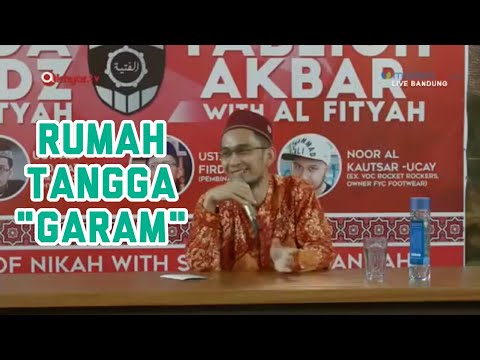 Lucu Kisah Rumah Tangga  Garam Ustadz Adi Hidayat YouTube