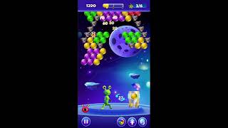 3D Alien Space Bubble Shooter screenshot 3