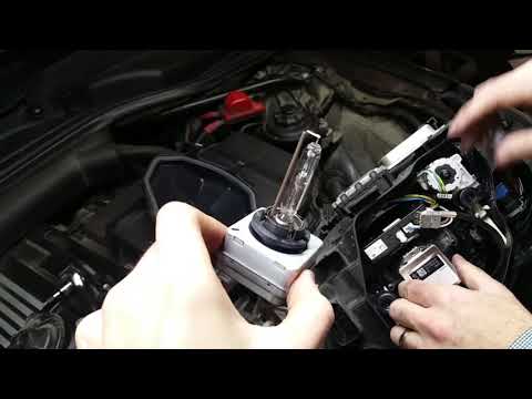 How To - Remove BMW E60 5 Series Headlight / Bulb Replacement