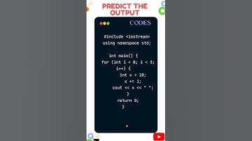 Predict the output #c #c++ #coding #codies #viralvideo #growth #trendingshorts #shorts