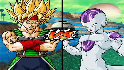 DBZ Budokai Tenkaichi 3 - Bardock Super Saiyan VS Frieza