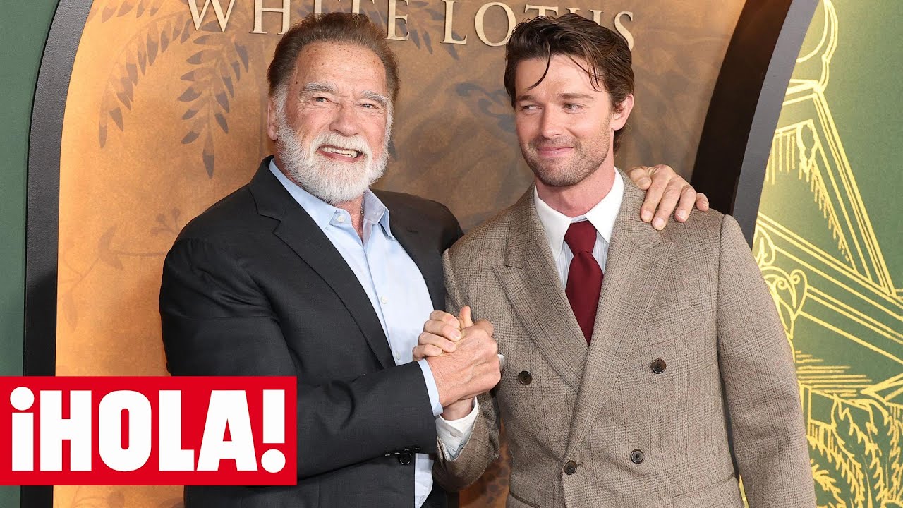 La reacción de Patrick Schwarzenegger al estreno de The White Lotus que ha comentado hasta su padre