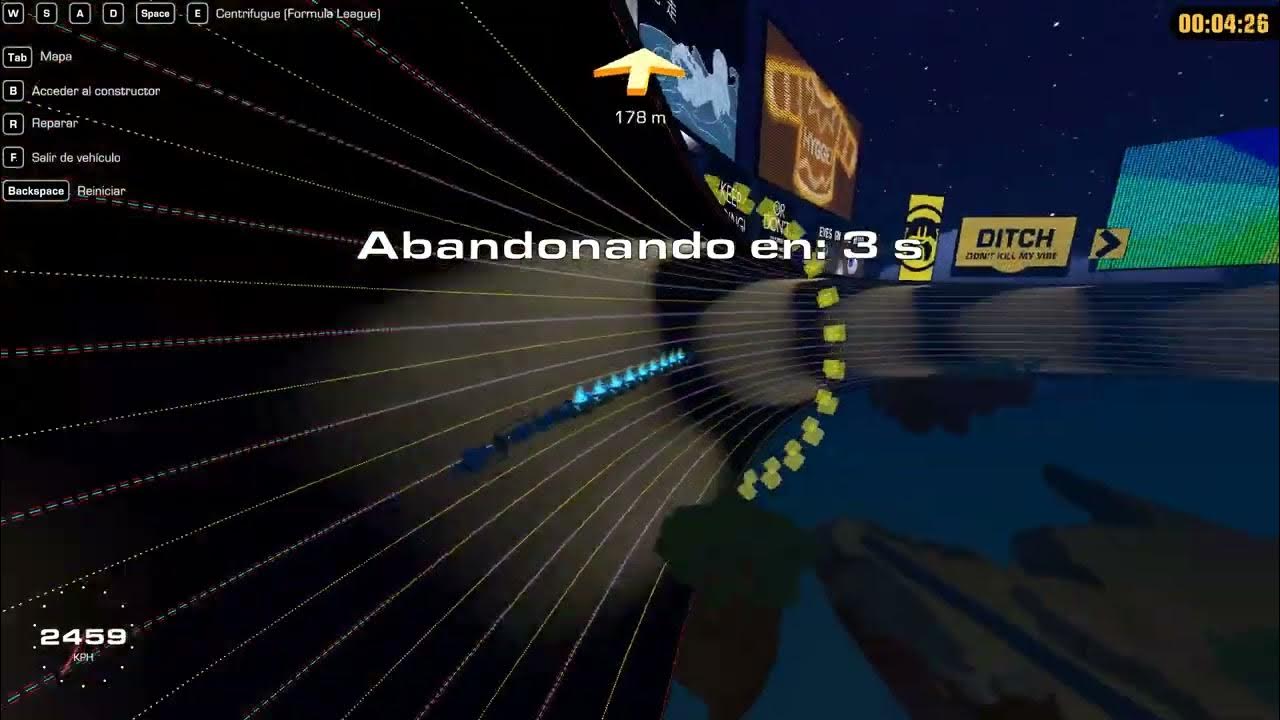 Trailmakers Race Island Centrifuge (Formula League, UFO Engine) 6.26s