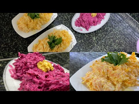 Havuç tarator/ kırmızı pancar salatası