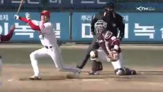 20130331 KIA 신종길 시즌 1호 홈런