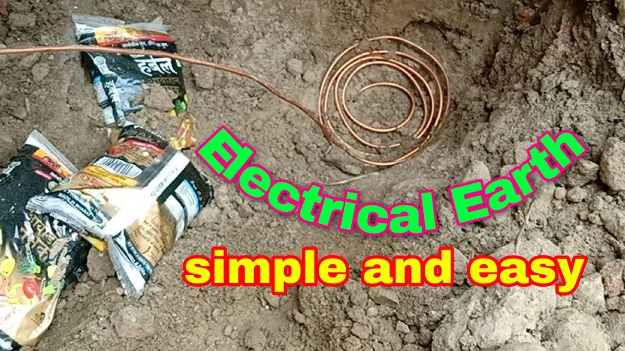Electrical Earthing Make Simple And Easy Ewc YouTube