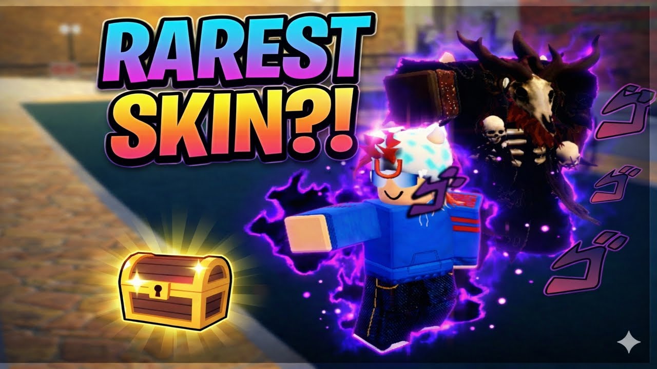 I Got the RAREST Skin in YBA… - YouTube
