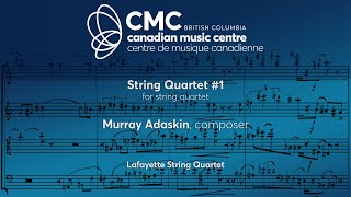Quartet no. 1 by Murray Adaskin