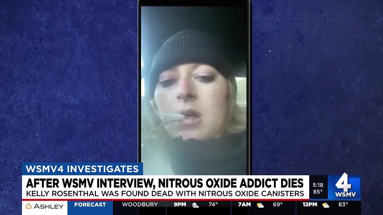 WSMV4 Investigates interviewed a nitrous oxide addict — four months later, she was dead