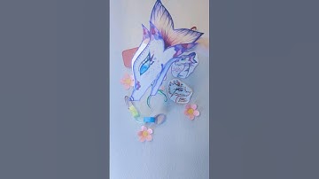 Loop! #art #paper #paperdragons #puppeteer #puppet #loop #fypシ #fyp #cute #papercraft #artist