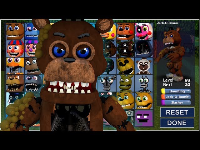 FNaF World in Ultimate Custom Night (Mod) by ZBonnieXD - Game Jolt