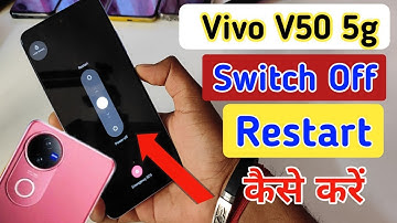 Vivo v50 5g switch off kaise kare/How to Power off Vivo v50 5g/switch off