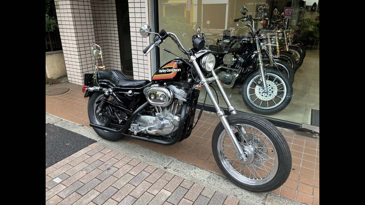 1999 XLH883スポーツスター 4インチロングフォーク スモールタンク