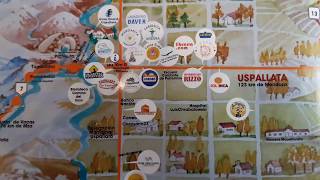 USPALLATA (MENDOZA, ARGENTINA) 2018 - TOURIST MAP