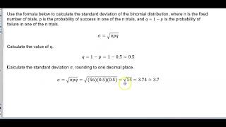 Math 14 5.2.29 Find mean & standard deviation. Use the range rule of thumb.