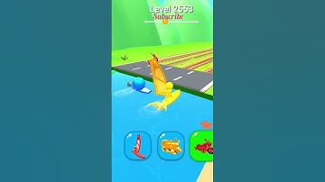 Shape_Shifting Funny Race Gameplay new hyper casual games Level-2553 #shorts #games #shapeshifting