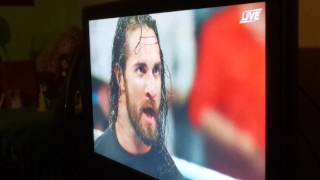 Live Reaction Seth Rollins Returns at Extreme Rules 2016!