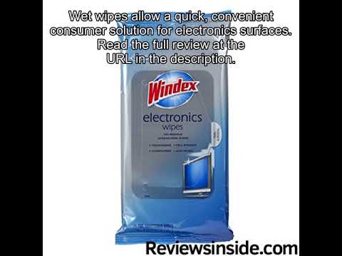 Windex Electronics Wipe and Go Wipes  12 Count  Pack of 12  review
