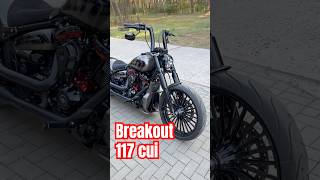 Breakout 117cui aus 2024 sucht neuen Besitzer #motorrad #harleydavidson #harley #werkstatt #breakout