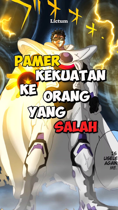 Blud pikir dirinya sudah cukup kuat😅 #anime #onepunchman #saitama
