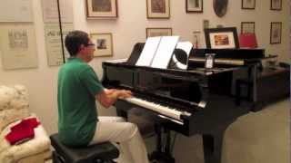 Video thumbnail of "Charles Aznavour - Ed io tra di voi / Et moi dans mon coin (piano concert arr. by Luca Moscardi)"