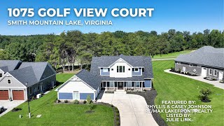Modern Golf-Course Home at Mariners Landing | 1075 Golf View Ct, Huddleston, VA