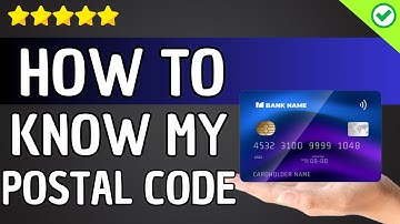 How To Know The Postal Code Of My Debit Card