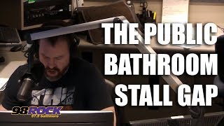 The Public Bathroom Stall Gap