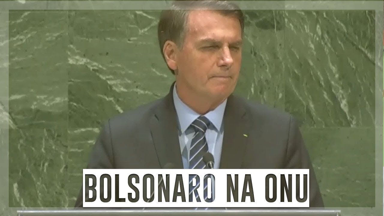 Assista à íntegra do discurso de Jair Bolsonaro na ONU