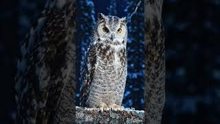 “The Silent Night Hunter: Owl 🦉