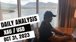 XAU:USD Daily Analysis - Oct 31,2023 -- 🎃