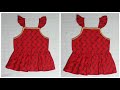 0 _ 6  yours baby dress cutting and stitching ✨ baby frock cutting and tricks for laving design