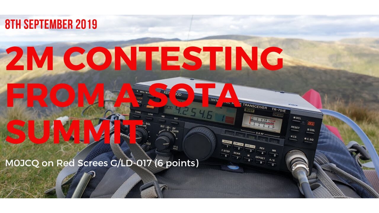 2m Contesting from a SOTA Summit
