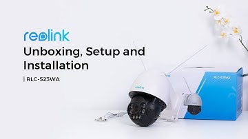 RLC-523WA Unboxing, Setup & Installation |Smart 5MP PTZ Cam with Spotlight over 2.4/5GHz WiFi