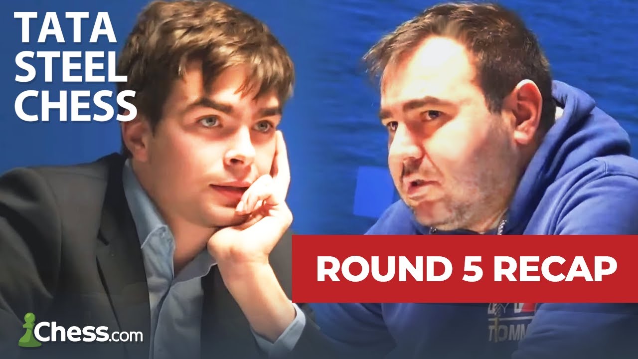 Tata Steel Chess 2022 R5: Mamedyarov, Rapport Catch Vidit 