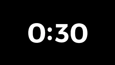 30 Seconds Timer with  "School Bell" Sound