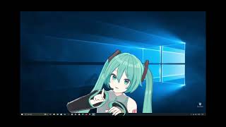 Hatsune miku alarm is so cute