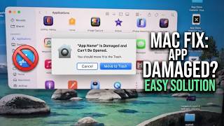 حل مشكلة "التطبيق تالف ولا يمكن فتحه" على جهاز Mac screenshot 5